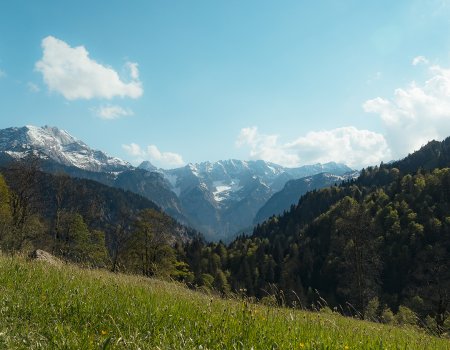 Wunderschöner Bergblick